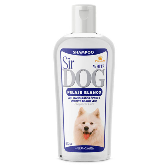 Shampoo Sir Dog Pelaje Blanco 390 ml