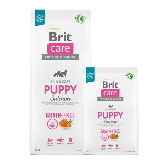 Brit Care Puppy Salmón 12 kg y 3 kg