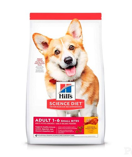 Hills Science Diet Adulto Small 6,8 kg y 2,2 kg