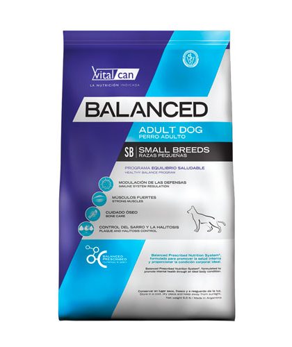 Vitalcan Balanced Perro Adulto Small Breed 7,5 kg y 3 kg