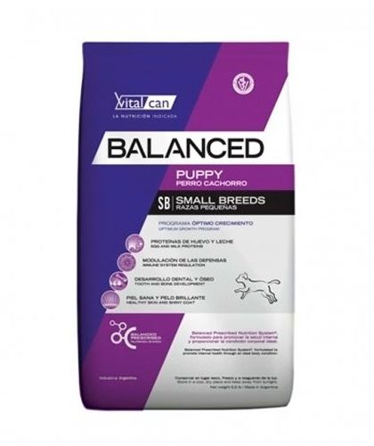 Vitalcan Balanced Perro Puppy Small Breed 7,5 kg y 3 kg