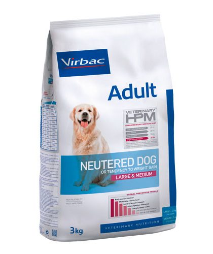 Virbac Adult Dog Neutered 12 kg y 3 kg