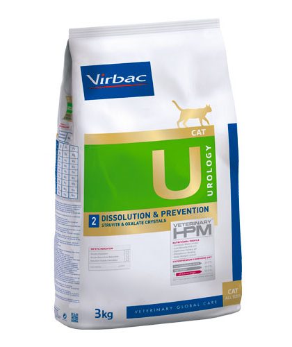 Virbac Cat Urology 2 Dissolution 3 kg y 1,5 kg