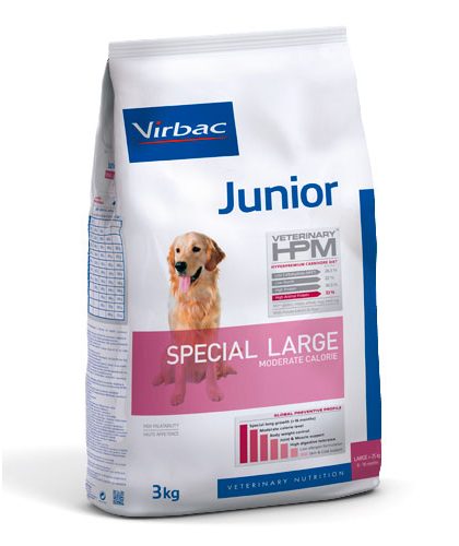 Virbac Dog Junior Special Large 12 kg y 3 kg