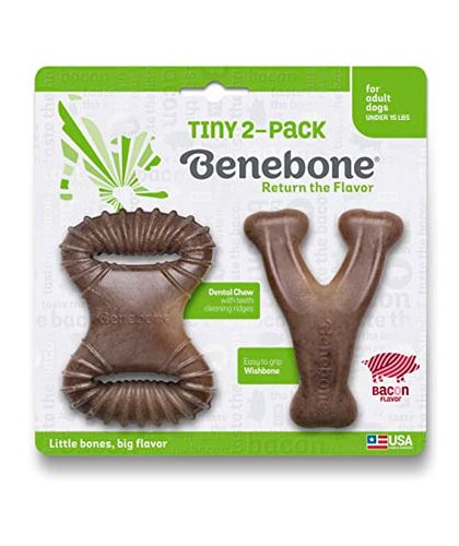 Benebone Tyny 2 Pack Juguete Masticable
