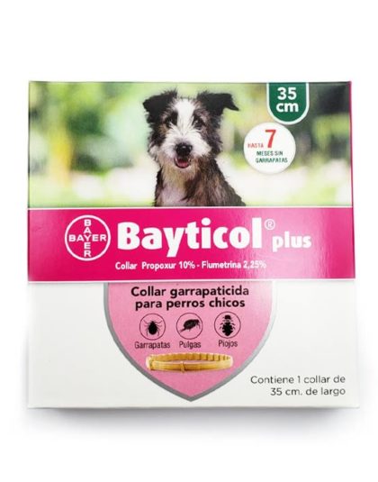 Bayticol Plus Collar Garrapaticida Perro Chico