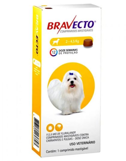 Bravecto Perro 2 - 4,5 kg