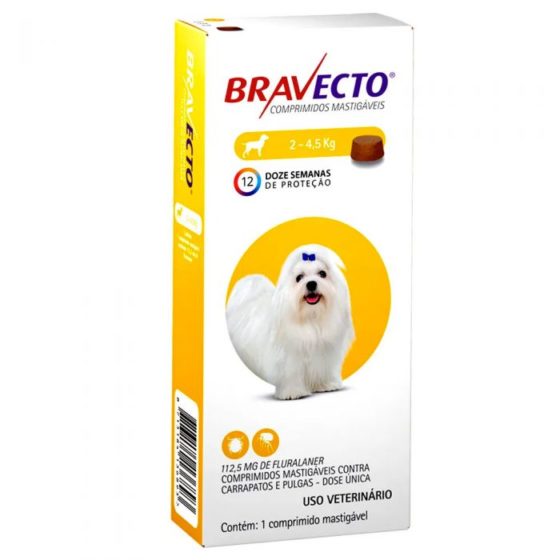 Bravecto Perro 2 - 4,5 kg
