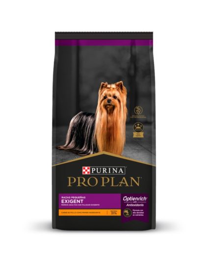 Pro Plan Exigent Adulto Razas Pequeñas 7,5 Kg y 3 kg