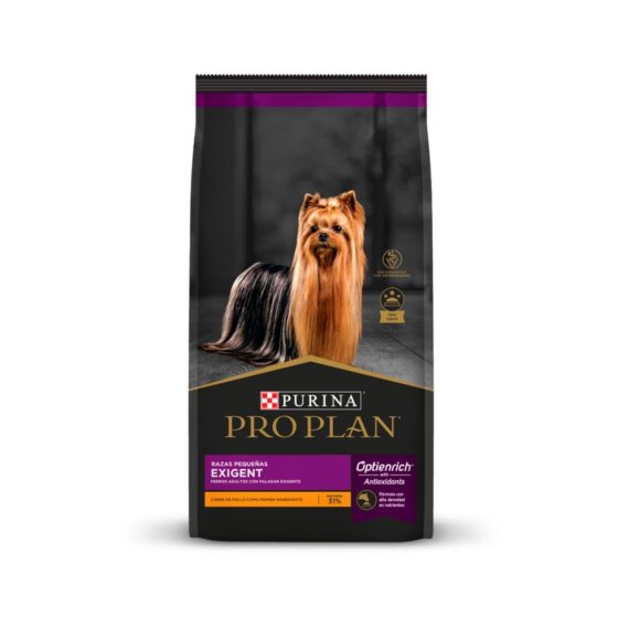 Pro Plan Exigent Adulto Razas Pequeñas 7,5 Kg y 3 kg