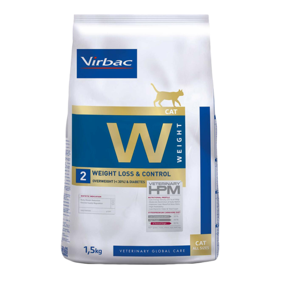 Virbac Cat Weight Loss & Control 2     1,5 kg