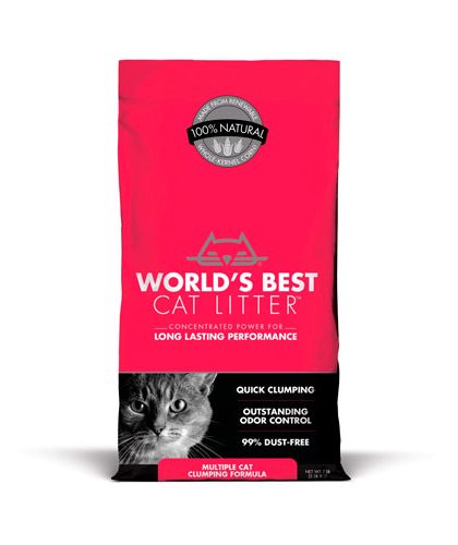 Arena Sanitaria World's Best Cat Litter 3,18 Kg y 6,35 kg