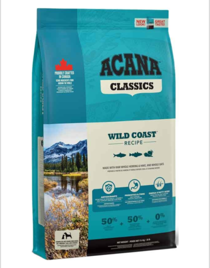 Acana Wild Coast Perro 9,7 kg y 2 kg