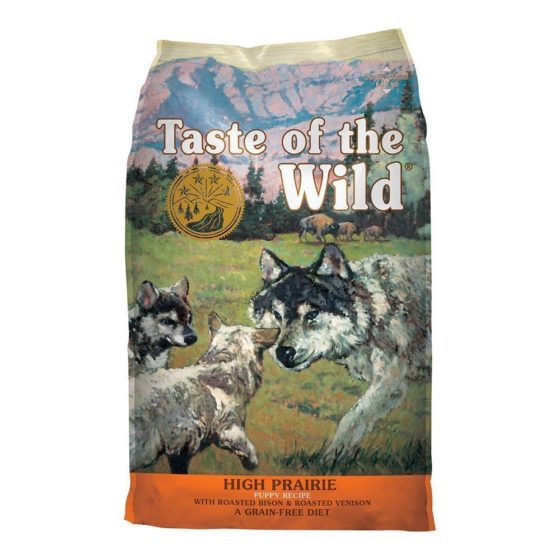 Taste Of The Wild High Praire Puppy 12,2kg, 5,6kg y 2kg