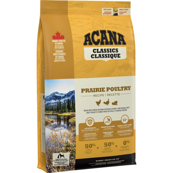 Acana Prairie Poultry Perro 9,7kg,  y 2 kg