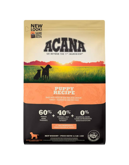 Acana Puppy&Junior Fórmula Perro 11,4 kg, 5,9 kg y 2 kg