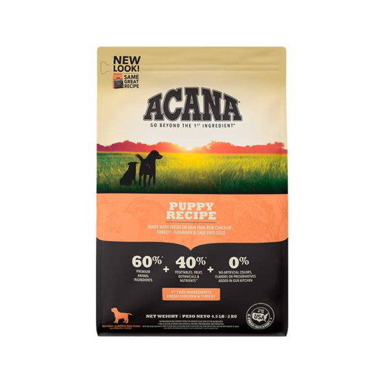 Acana Puppy&Junior Fórmula Perro 11,4 kg, 5,9 kg y 2 kg