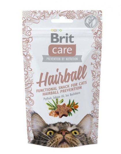 Brit Care Hairball Functional Snack for Cats