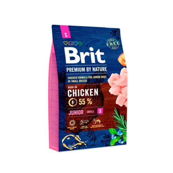 Brit Premium Nature Junior Small Breed 3 kg