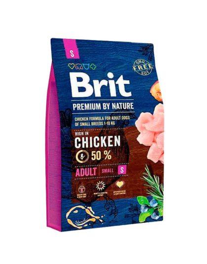Brit Premium Nature Adulto Small Breed 8 kg y 3 kg