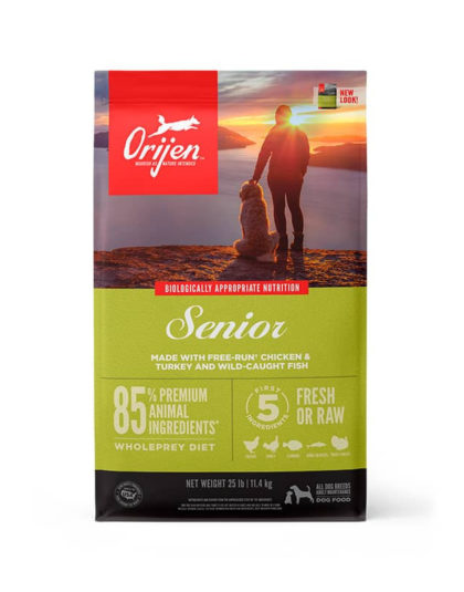 Orijen Senior Perro 10,6 kg, y 5,9 kg