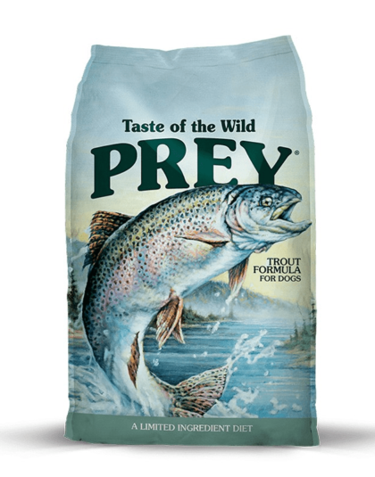 Taste Of The Wild Prey Trout Dogs 11,3 kg y 3,6 kg