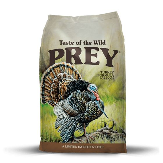 Taste Of The Wild Prey Turkey Dogs 11,3 kg y 3,6 kg