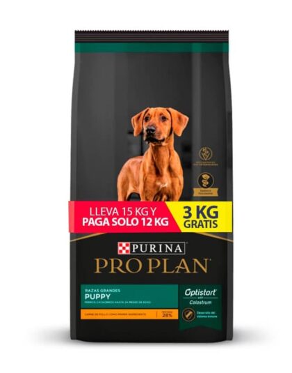 Pro Plan Puppy Raza Grande 12+3kg