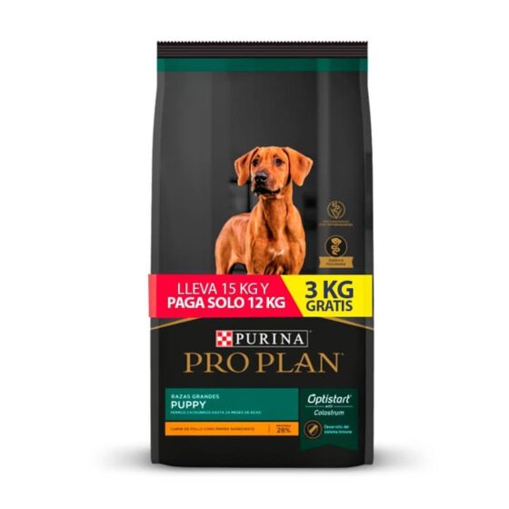 Pro Plan Puppy Raza Grande 12+3kg
