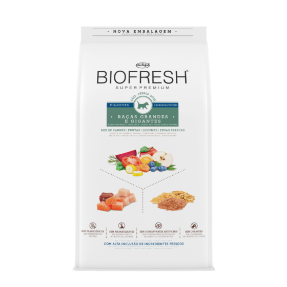 Biofresh Cachorro Raza Grande & Gigante 15 kg y 3 kg