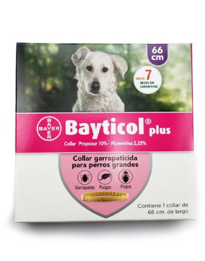 Bayticol Plus Collar Garrapaticida Perro Grande