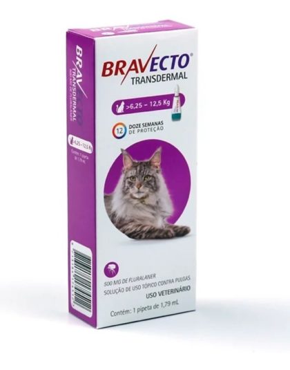 Bravecto Gato 6,25 - 12,5 kg