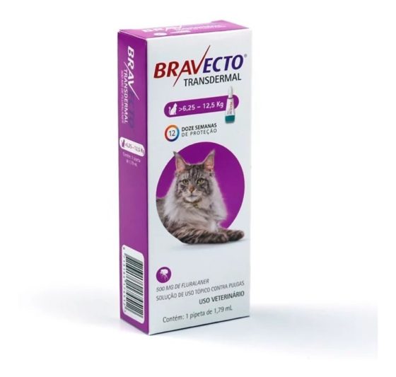 Bravecto Gato 6,25 - 12,5 kg