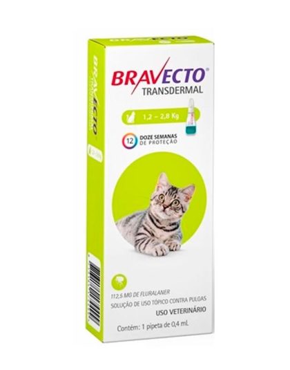 Bravecto Gato 1,2 - 2,8 kg
