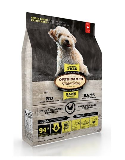Oven Baked Small Breed All Life Stages Grain Free Chicken 5,6 kg y 2,2 kg