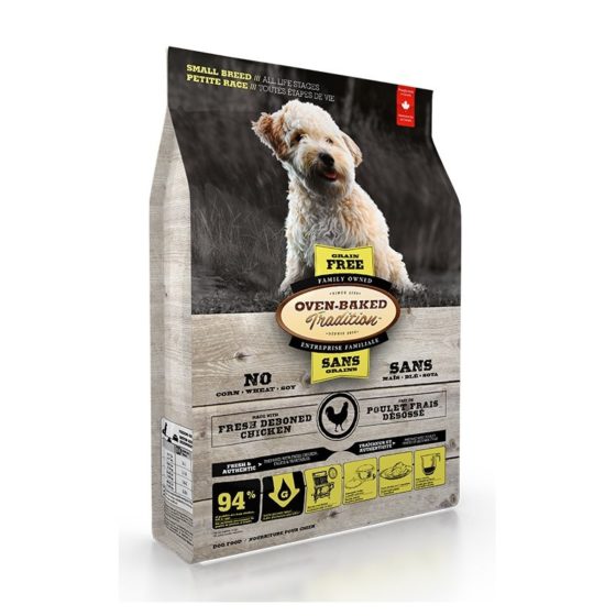 Oven Baked Small Breed All Life Stages Grain Free Chicken 5,6 kg y 2,2 kg