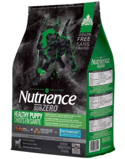 Nutrience Subzero Healthy Puppy 10 kg y 2,2 kg