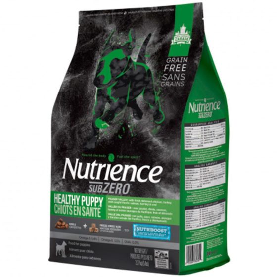 Nutrience Subzero Healthy Puppy 10 kg y 2,2 kg
