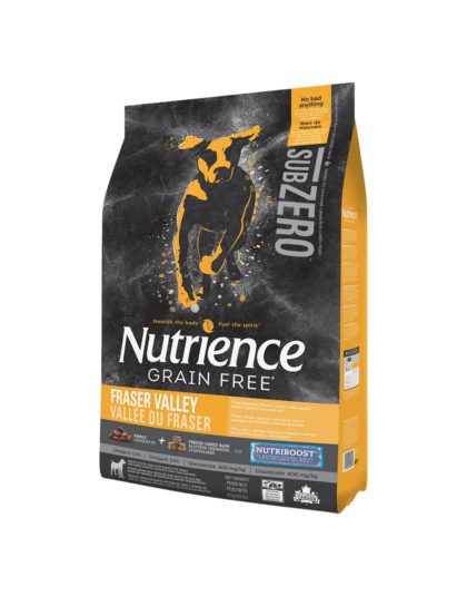 Nutrience Subzero Fraser Valley Dog 10 kg, 5 kg y 2,2 kg