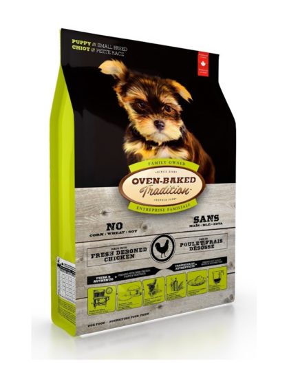 Oven Baked Tradition Puppy Small Breed Chicken 5,6 kg y 2,2 kg