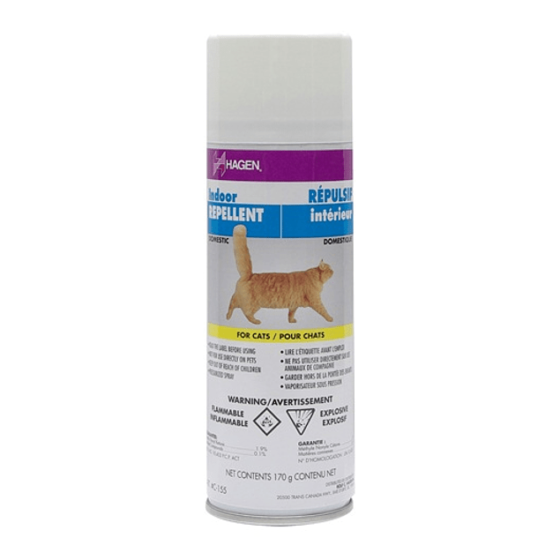 Hagen Indoor Repellent For Cats Spray 170 g