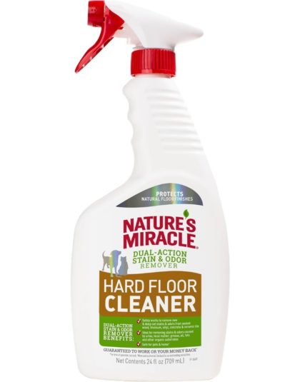 Nature's Miracle Hard Floor Cleaner Dual Action Stain & Odor Remover 709 ml