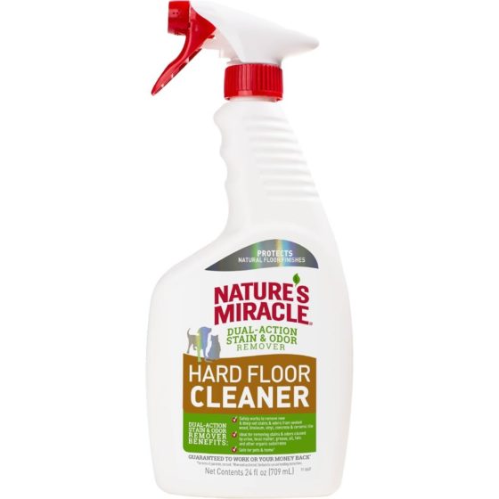 Nature's Miracle Hard Floor Cleaner Dual Action Stain & Odor Remover 709 ml