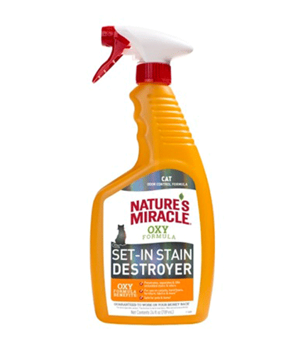 Nature's Miracle Set-In Stain Destroyer OXY Fórmula Cat 709 ml