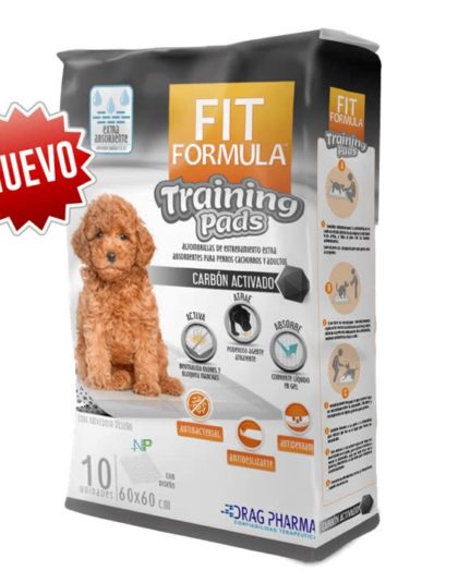 Fit Formula Training Pads Carbón Activado 10 un