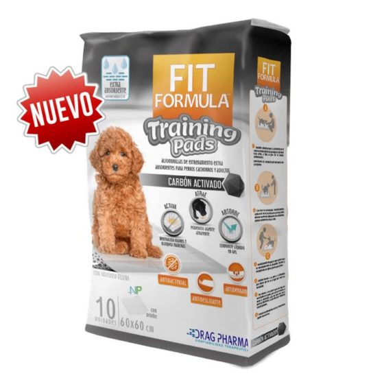 Fit Formula Training Pads Carbón Activado 10 un