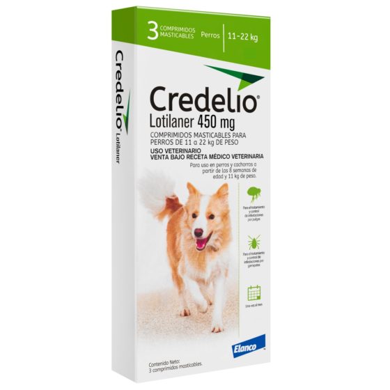 Credelio Perros 11 - 22 kg 3 comprimidos
