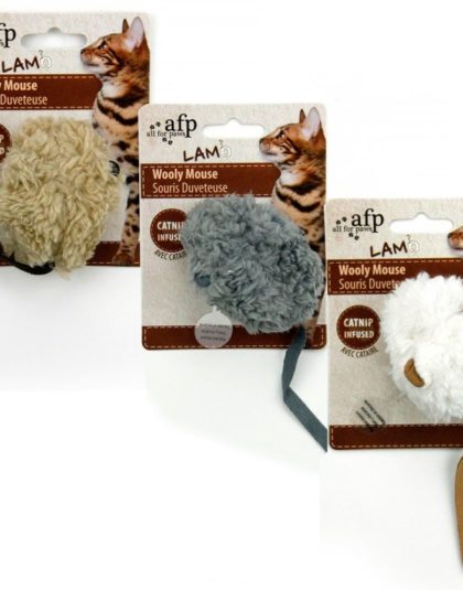 AFP Wolly Mouse juguete para gato con catnip