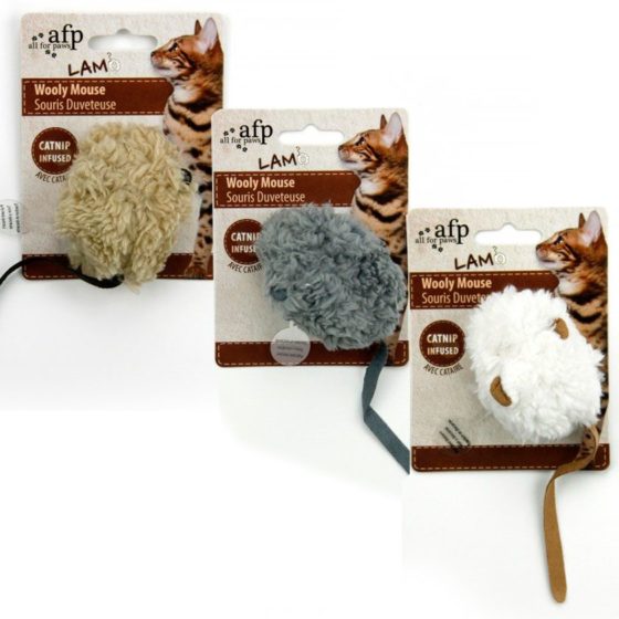 AFP Wolly Mouse juguete para gato con catnip