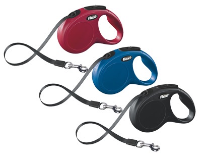 Correa Retráctil Flexi Classic Cinta (L-M-S-XS)